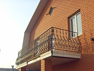 Балконные кованые перила