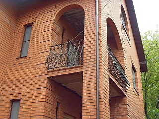 Балконные кованые перила
