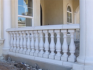 Бетонные ограждения для балкона и террасы